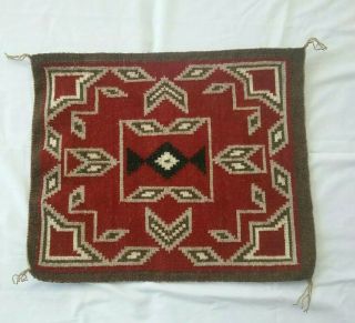 Native American Indian Navajo Yei Wool Wall Hanging Double Sided
