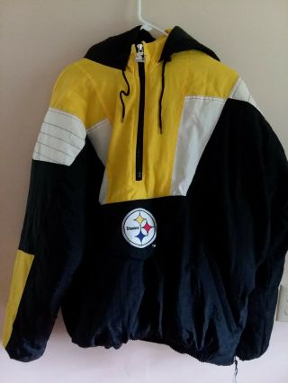 Vintage Pittsburg Steelers Starter Jacket Nfl Size Xl
