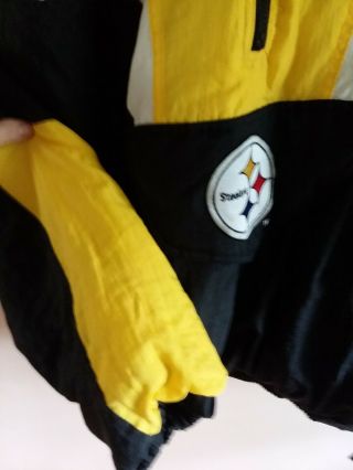 Vintage Pittsburg Steelers Starter Jacket NFL Size XL 3