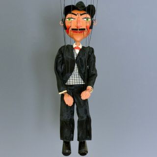Rare 1940s Pelham Puppet Type Sm Villain