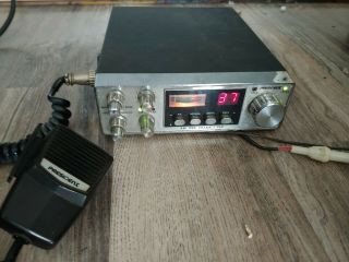 Vintage Cb Radio President Ax - 144 Am - Ssb Transceiver With Mic