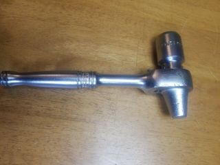 Vintage Tubelox N2949 1/2 " Scaffold Ratchet Hammer Wrench & 7/8 " N2949 - 8 Socket