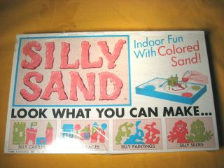 Vtg 1966 Silly Sand Funtime Toy Made By Funtastic U.  S.  A