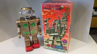&& Sh Horikawa Gold Attacking Martian Box Japan Daiya Yoshiya Robot &&