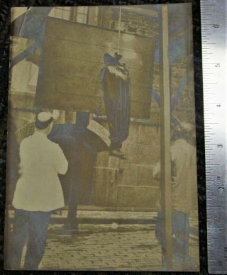1905 Photograph Of The Hanging Of John Burch Baltimore Maryland