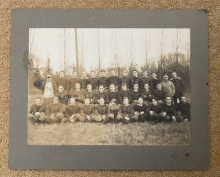 1916 Antique Northwestern University Football Team Cabinet Photo