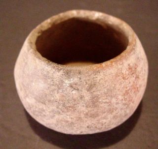 Native American Indian Paint Medicine Stone Bowl Pot Artifact Central Wi
