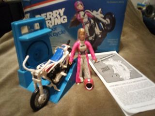 Vintage Ideal Derry Daring Trick Cycle Set (evel Knievel)