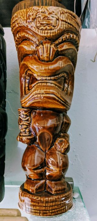 Hidden Harbor Keeper Of The Mug In Brown By Crazy Al Made By Tiki Farm In 2018