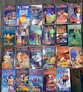 23 Vintage R.  L.  Stine Fear Street Books - Horror - Most Are1st Printings 1980 