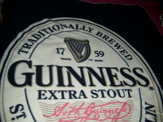 Guinness Extra Stout Soft Throw/blanket - Vintage 80 