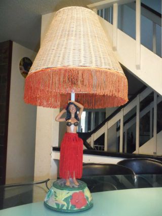 Hawaiian Hula Girl Lamp With Motion Conditions And