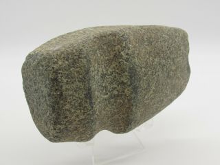 Obviously Authentic 6 Inch 3/4 Groove Midwestern Indian Stone Axe Great Form