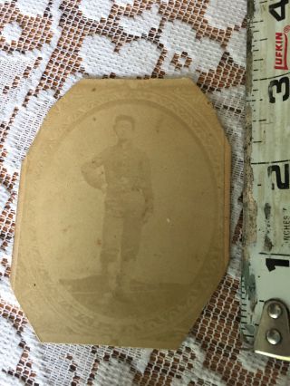 Civil War Calvary Soldier Albumen Photo