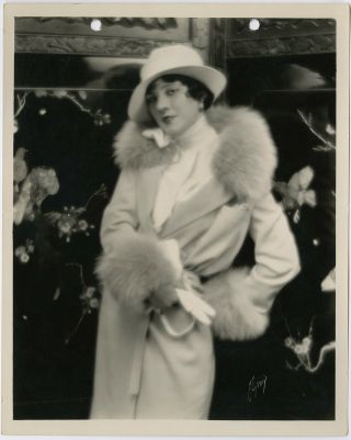 Sumptuous Silent Film Glamour Girl Olive Borden 1920s Autrey Photograph