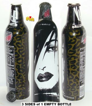 2007 Tundra Mountain Dew Green Label Art Aluminum Bottle - Can Soda Meth - Amphibian