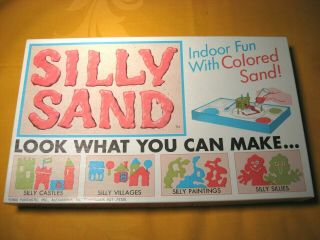 Vintage 1966 Silly Sand Funtime Toy Near Made By Funtastic U.  S.  A