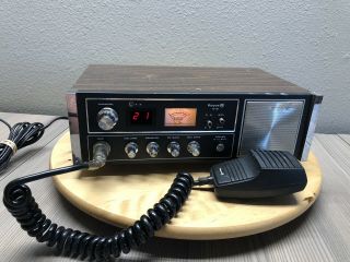 Vtg 1977 Royce 619 40 Ch Powers On Cb Base Radio