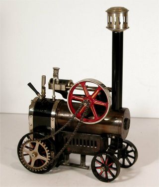 1930s Doll Live Steam Engine Tractor / Traction Engine Toy Number 502/1 Complete