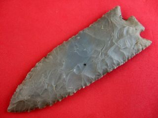 Indian Artifact 5 3/8 Inch Tennessee Motley Corner Notched Point Arrowheads