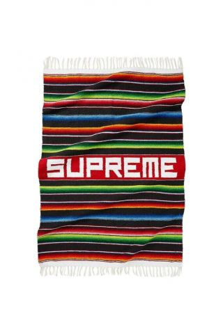 Supreme Serape Blanket Multicolor Ss20 Authentic In Hand