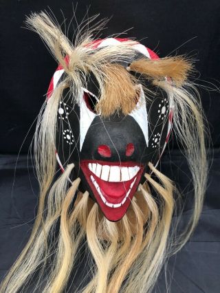 Yaqui Yoeme Mayo Dance Mask Sonora Mexico Indian