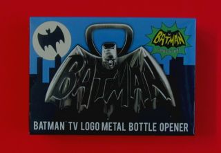 Batman 1966 Tv Logo Metal Bottle Opener 2016 Diamond Select Toys Mip