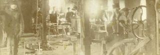 American Workers Machine Shop Circa 1880 