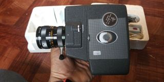 VINTAGE MOVIE CAMERA - YASHICA U - Matic 8mm Film Camera with Light 2