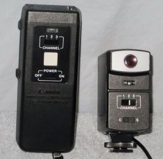 Vintage Canon Wireless Lc - 1 Controller Receiver And Transmitter