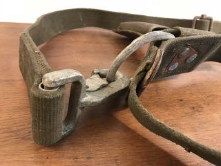 Vintage Telephone Lineman ' s Climbing Harness Safety Strap Heavy Duty Belt (A3) 3