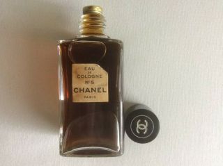 Vintage Chanel No 5 Eau De Cologne 4 Oz