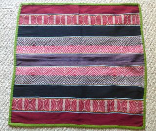Peruvian Aguayo Table Cloth - Q ' ero Andean Mountain Textile 2