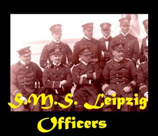 China East Asia Fleet Ostasiengeschwader S.  M.  S.  Leipzig Captain,  Officers ≈ 1906