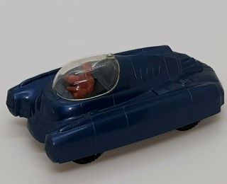 Marx Tom Corbett Space Academy / Space Car With Canopy,  Driver