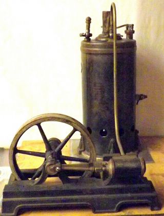 Early 20th Century Marklin Wurttemberg Number 10 Vertical Steam Engine Toy