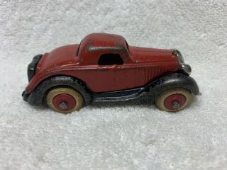Vintage Hubley Cast Iron Toy Take A Part Coupe 4” 1930 