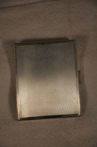 Poudrier Vintage Argent Massif Powder Compact Solid Silver