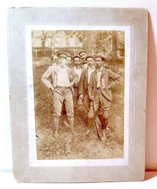 1890s Hunters,  Cascade Hotel,  Thornapple,  Grand Rapids Michigan; Photo History