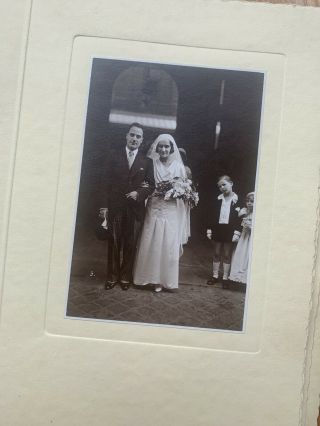 C 1900’s Vintage French Wedding Album
