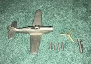 Vintage Marx Iwo Jima Playset P - 39 Fighter Plane Not Complete