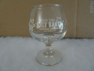 Able Baker Brewing Las Vegas,  Nv Beer Brewery Sampling Small Snifter Tulip Glass