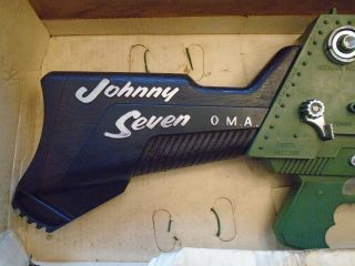 1964 Topper Toys Johnny Seven OMA One Man Army Toy Multi Gun Cond 2