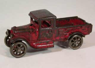1920s Cast Iron Model T Ford Pick Up Truck Toy 209 By Arcade In Paint
