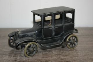 Antique Germany Tin Litho Wind Up Toy Bing Ford Model T Sedan