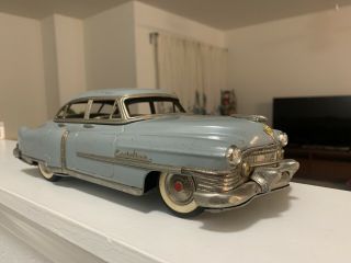 Collectible Japanese Vintage Tin 1950s Marusan Kosuge Cadillac Made In Japan