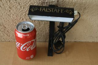 Vintage Falstaff Beer Advertising Wall Mount Accent Light Fixture Sconce Sign