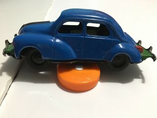 Bandai Japan Tin Friction 8 " Renault Dauphine Toy Car Not Sure Of Actual Make