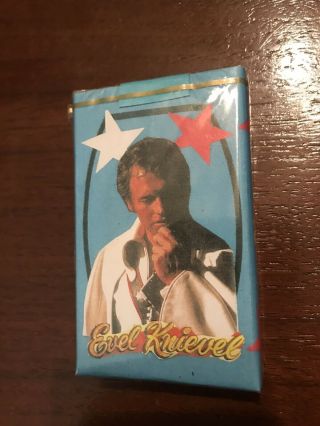 Vintage Evel Knievel Cigarettes Packs Extremely Rare
