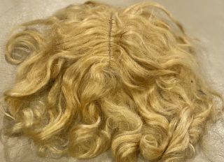 82 11 " Antique Very Fine Mohair Doll Wig For Antique Bisque Doll